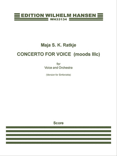 Concerto for Voice (moods IIIb)