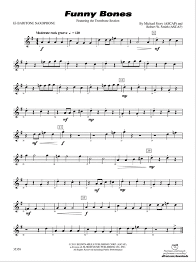 Funny Bones: E-flat Baritone Saxophone