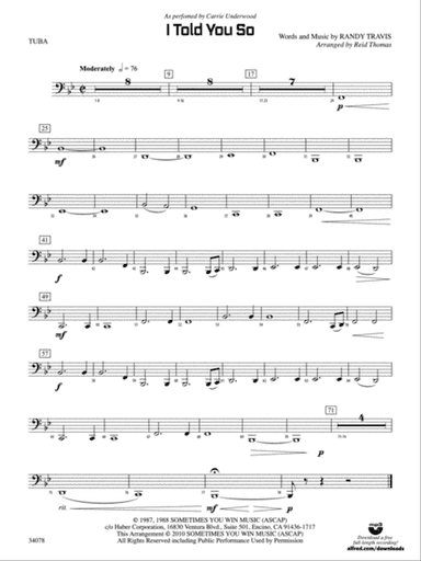 I Told You So: Tuba