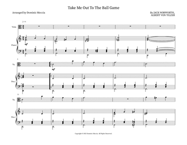 Take Me Out To The Ball Game