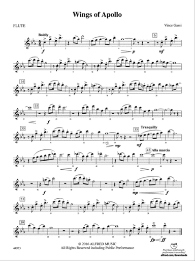Wings of Apollo: Flute