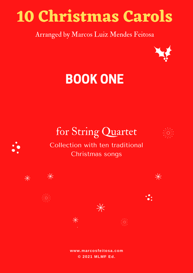 10 Christmas Carols (Book ONE) - String Quartet