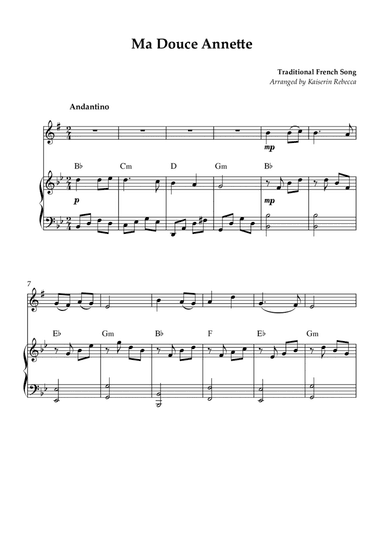 Ma Douce Annette (My Sweet Annette)