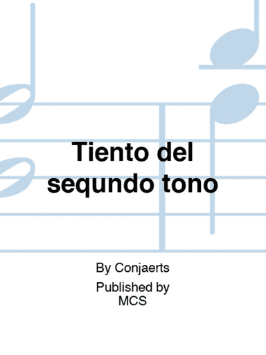 Tiento del sequndo tono