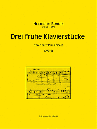 Drei frühe Klavierstücke