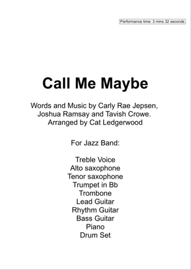 Call Me Maybe