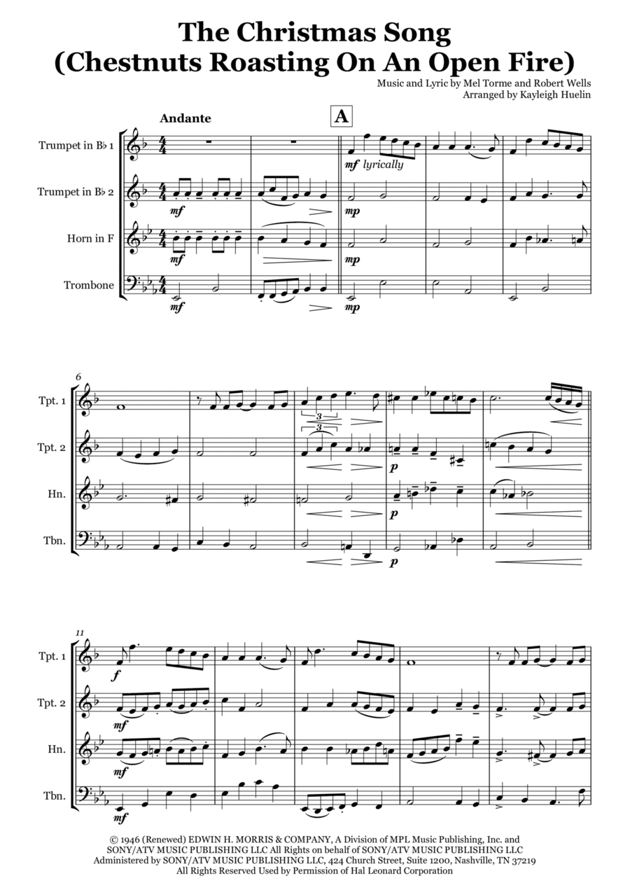 The Christmas Song (Chestnuts Roasting On An Open Fire)