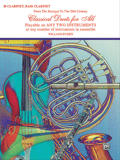 Classical Duets For All (Bb Clarinet, Bass Clarinet)