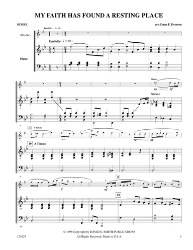 My Faith Has Found A Resting Place