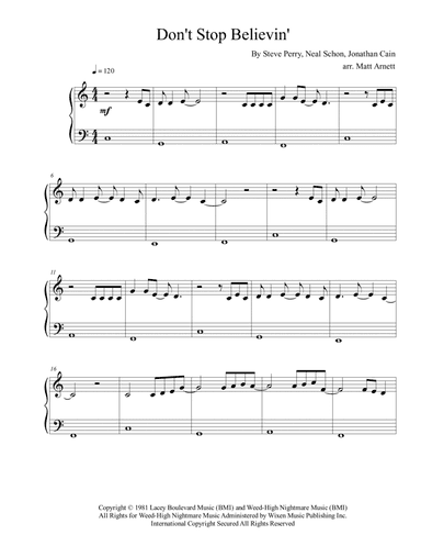 Don't Stop Believin'