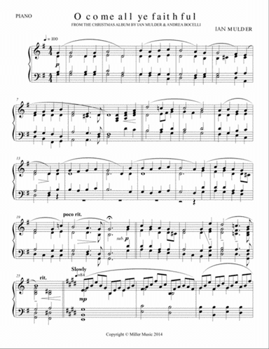 O Come All Ye Faithful