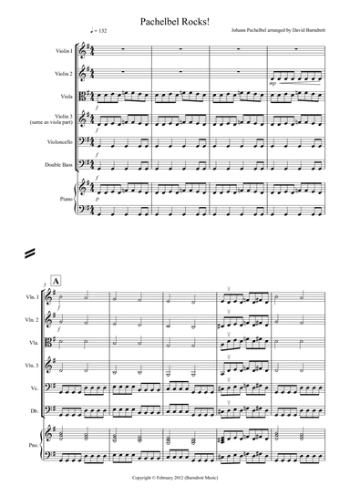 Pachelbel Rocks! for String Orchestra