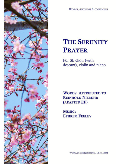 The Serenity Prayer
