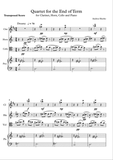 Quartet for the End of Term