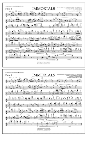 Immortals (from Big Hero 6) (arr. Tom Wallace) - Flute 1