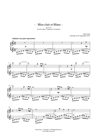 op3 no4 - Bleu clair et Blanc