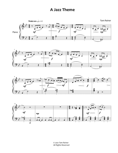 A Jazz Theme