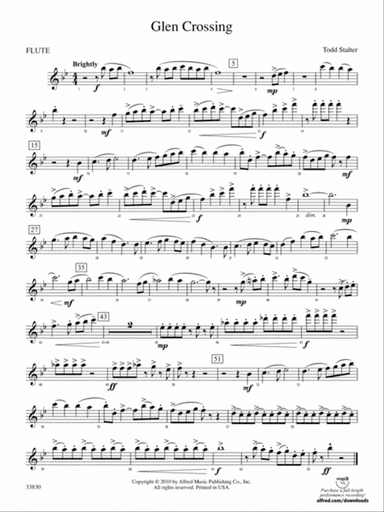 Glen Crossing: Flute