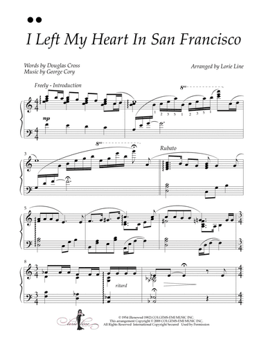 I Left My Heart In San Francisco