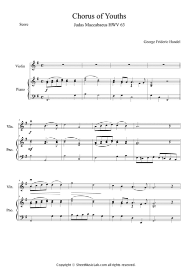 See The Conquering Hero Comes (Easy Version)