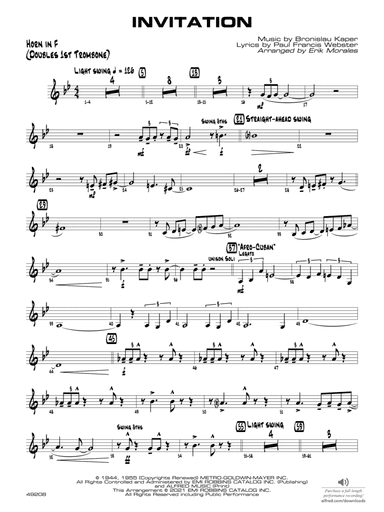 Invitation: 1st F Horn