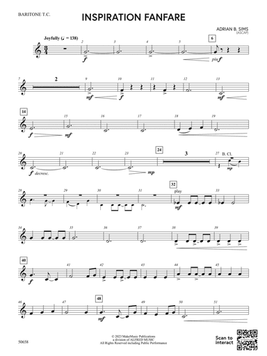 Inspiration Fanfare: Baritone T.C.