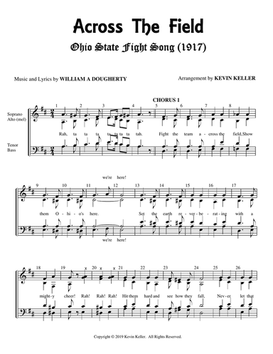 Across the Field (OSU Fight Song)