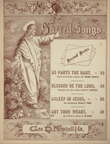 Art Thou Weary. Solo and Quartette