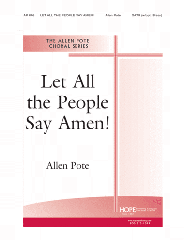 Let All the People Say Amen!