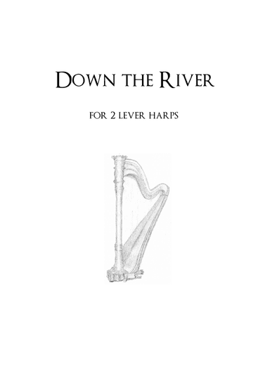 Down the River for 2 lever harps