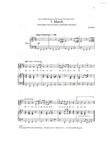 March (from "Solfege Suite")