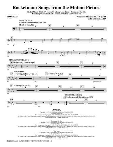 Rocketman: Songs from the Motion Picture (arr. Mac Huff) - Trombone
