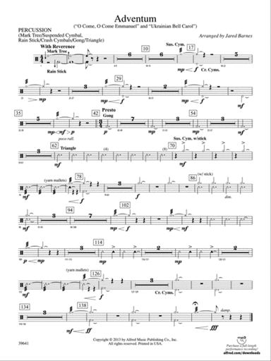 Adventum: 1st Percussion