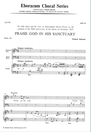 Praise God In His Sanctuary