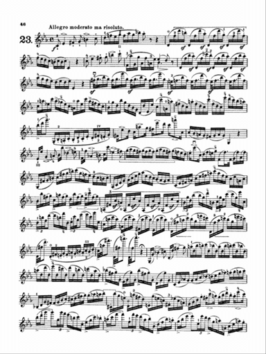 Gaviniés: Twenty-Four Etudes
