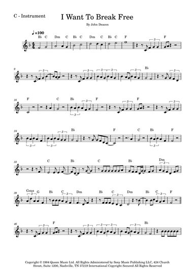 I Want To Break Free