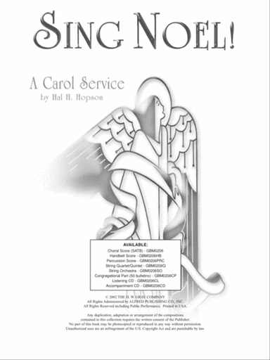 Sing Noel! (A Carol Service): Score