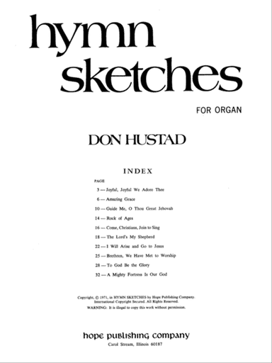Hymn Sketches