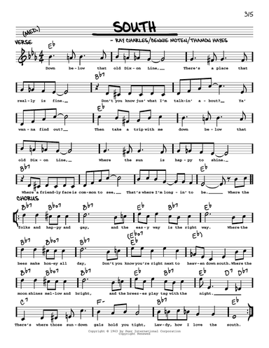 South (arr. Robert Rawlins)