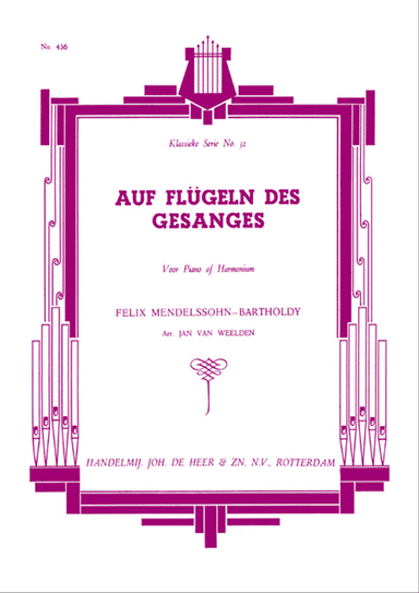 Auf Flugeln Des Gesanges