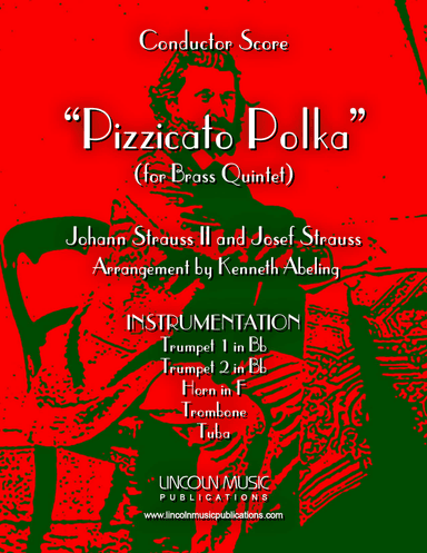 Strauss II – Pizzicato Polka (for Brass Quintet)
