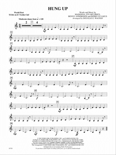 Hung Up: (wp) E-flat Tuba T.C.