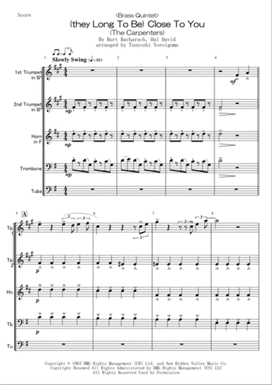 (they Long To Be) Close To You