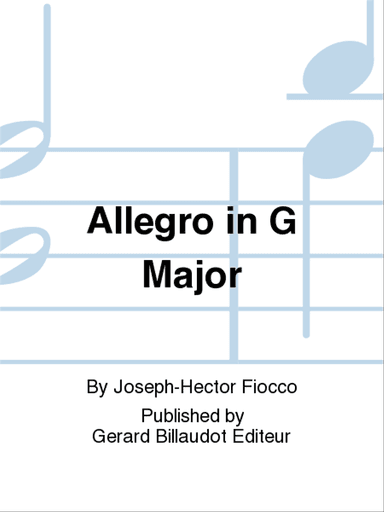Allegro in G Major