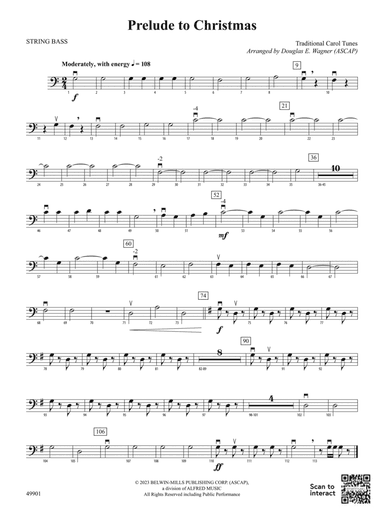 Prelude to Christmas: String Bass