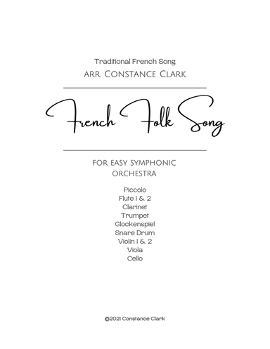 French Folk Song