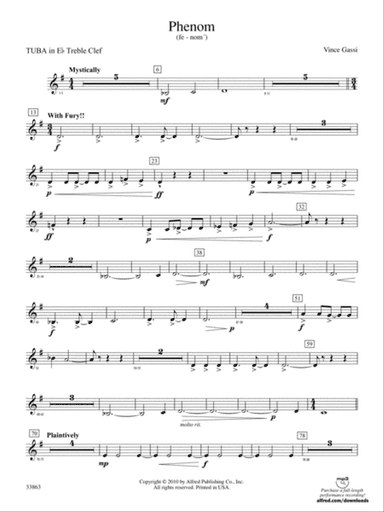 PHENOM/CB: (wp) E-flat Tuba T.C.