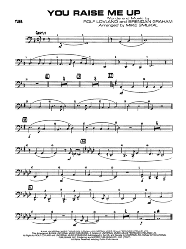 You Raise Me Up: Tuba