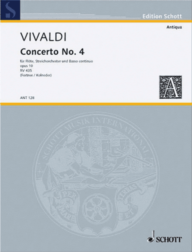 Concerto No. 4 G Major Op. 10/4 RV 435/PV 104