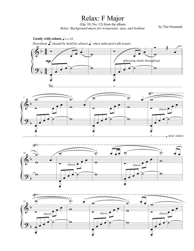 Relax: F Major